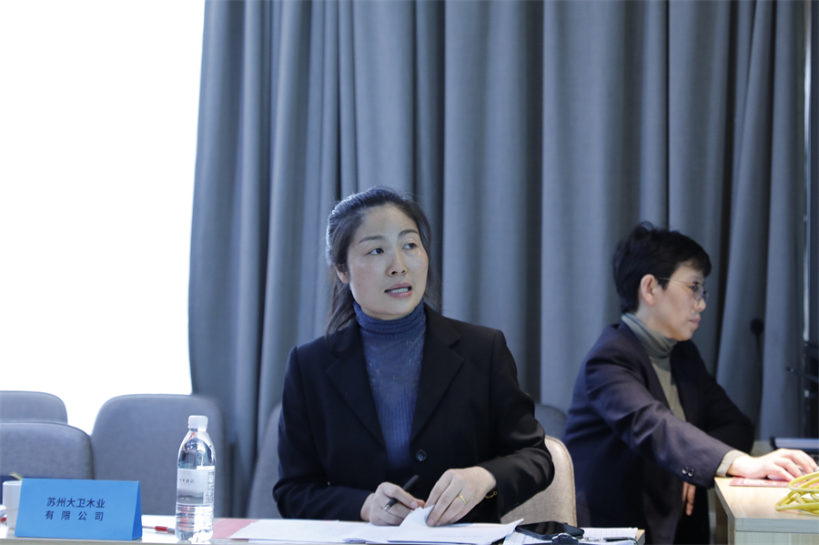 大卫地板研发检测部总监喻立春